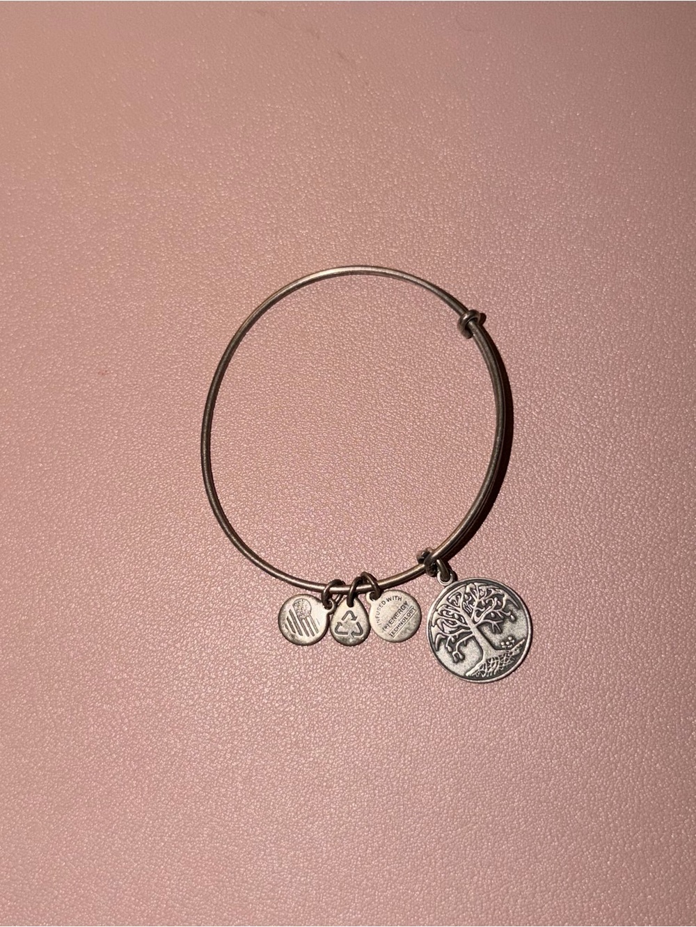 Alex and Ani Tree of Life Expandable Bangle Bracelet, Rafaelian Silver